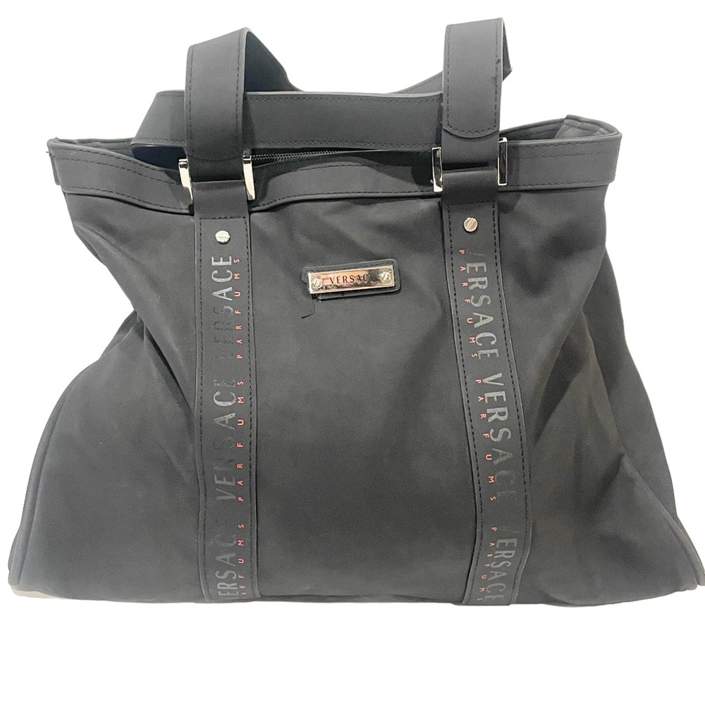 Versace Black Tote Bag